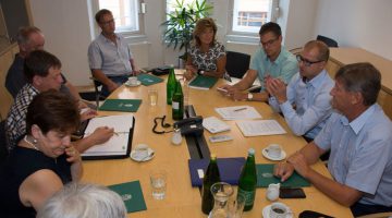 Konstituierende Sitzung der Wahlbehörde