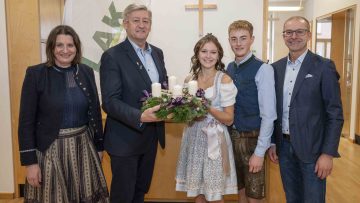 Adventkranz für die Mitarbeiter der Landarbeiterkammer