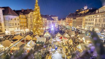 Feierliche Illuminierung des Christbaumes in Graz